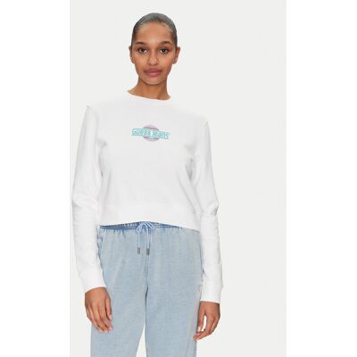 Guess Jeans Bluza W5GQ20 K68I4 Biały Regular Fit XXL Biały Damskie Guess Jeans Bluza W5GQ20 K68I4 Biały Regular Fit XXL Biały Damskie