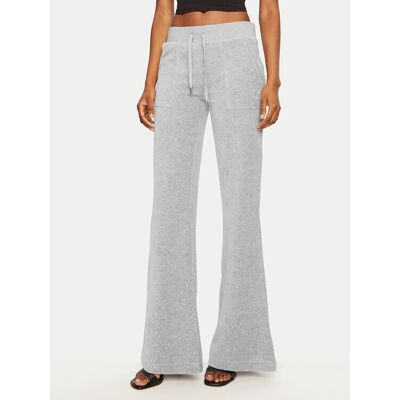 Juicy Couture Spodnie dresowe Layla JCSEBJ001 Szary Flared Leg XXS Szary Damskie Juicy Couture Spodnie dresowe Layla JCSEBJ001 Szary Flared Leg XXS Szary Damskie