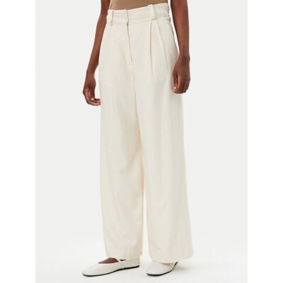 IVY OAK Spodnie materiałowe Prescilla Ann IO115176 Écru Wide Leg 40 Kremowy Damskie IVY OAK Spodnie materiałowe Prescilla Ann IO115176 Écru Wide Leg 40 Kremowy Damskie