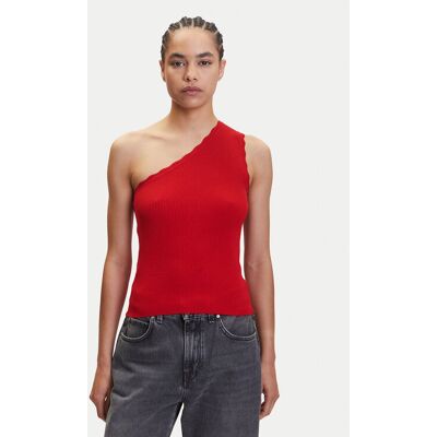 JDY Top Nanna 15351420 Czerwony Slim Fit M Czerwony Damskie JDY Top Nanna 15351420 Czerwony Slim Fit M Czerwony Damskie