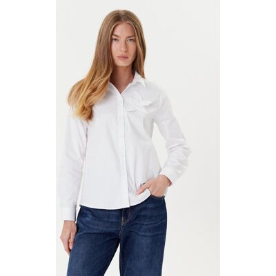 Tatuum Koszula Susan T2504.084 Biały Regular Fit 42 Biały Damskie Tatuum Koszula Susan T2504.084 Biały Regular Fit 42 Biały Damskie