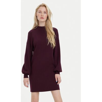 Vero Moda Sukienka dzianinowa Nancy 10249116 Fioletowy Loose Fit S Fioletowy Damskie Vero Moda Sukienka dzianinowa Nancy 10249116 Fioletowy Loose Fit S Fioletowy Damskie