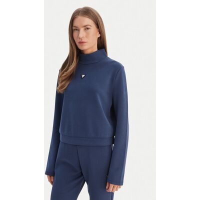 Guess Bluza V4YQ05 KCAY2 Granatowy Regular Fit XXS Granatowy Damskie Guess Bluza V4YQ05 KCAY2 Granatowy Regular Fit XXS Granatowy Damskie