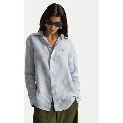 Polo Ralph Lauren Koszula 211A96158003 Błękitny Classic Fit XS Niebieski jasny Damskie Polo Ralph Lauren Koszula 211A96158003 Błękitny Classic Fit XS Niebieski jasny Damskie