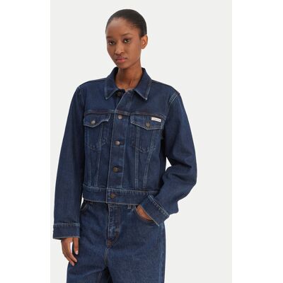 Calvin Klein Jeans Kurtka jeansowa Classic LV047E903G Granatowy Regular Fit XS Granatowy Damskie Calvin Klein Jeans Kurtka jeansowa Classic LV047E903G Granatowy Regular Fit XS Granatowy Damskie