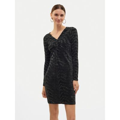 Vero Moda Sukienka koktajlowa Lucy 10316745 Czarny Slim Fit XL Czarny Damskie Vero Moda Sukienka koktajlowa Lucy 10316745 Czarny Slim Fit XL Czarny Damskie