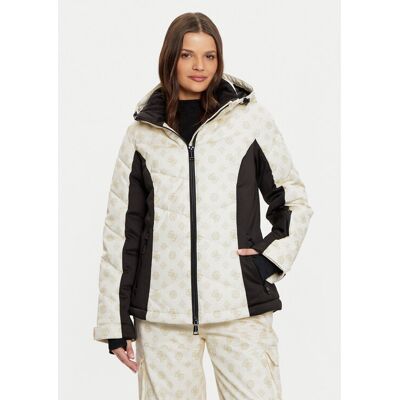 Guess Kurtka narciarska W4PL3N WH0K0 Kremowy Regular Fit M Kremowy Damskie Guess Kurtka narciarska W4PL3N WH0K0 Kremowy Regular Fit M Kremowy Damskie