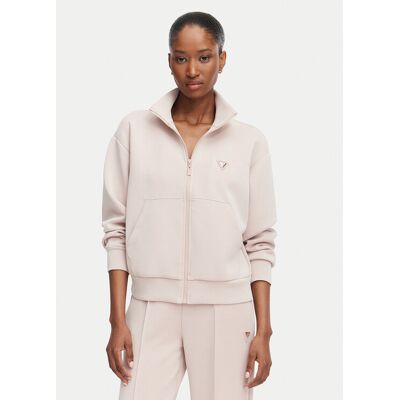 Guess Bluza V6YQ17 K4313 Różowy jasny Regular Fit XXS Różowy jasny Damskie Guess Bluza V6YQ17 K4313 Różowy jasny Regular Fit XXS Różowy jasny Damskie