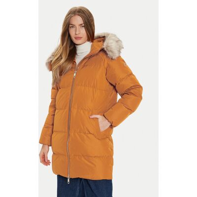 Tommy Hilfiger Kurtka puchowa WW0WW42743 Pomarańczowy Regular Fit M Pomarańczowy Damskie Tommy Hilfiger Kurtka puchowa WW0WW42743 Pomarańczowy Regular Fit M Pomarańczowy Damskie