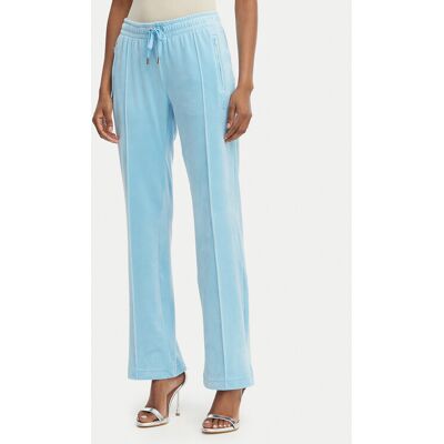 Juicy Couture Spodnie dresowe Tina JCWBJ126327 Błękitny Straight Leg XXS Niebieski jasny Damskie Juicy Couture Spodnie dresowe Tina JCWBJ126327 Błękitny Straight Leg XXS Niebieski jasny Damskie