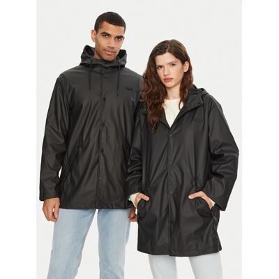 Hunter Kurtka przeciwdeszczowa HARU0003242 Czarny Regular Fit XL Czarny Unisex Hunter Kurtka przeciwdeszczowa HARU0003242 Czarny Regular Fit XL Czarny Unisex