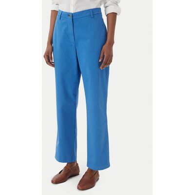 Tommy Hilfiger Chinosy WW0WW49647 Niebieski Slim Fit 42 Niebieski Damskie Tommy Hilfiger Chinosy WW0WW49647 Niebieski Slim Fit 42 Niebieski Damskie