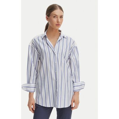 Weekend Max Mara Koszula Tessile 2615111012 Niebieski Regular Fit 46 Niebieski Damskie Weekend Max Mara Koszula Tessile 2615111012 Niebieski Regular Fit 46 Niebieski Damskie