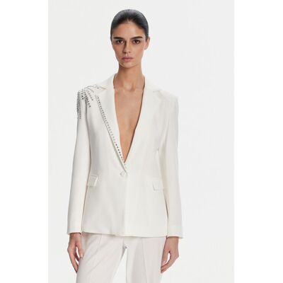Artigli Marynarka ACGI000802 058 Biały Regular Fit 46 Biały Damskie Artigli Marynarka ACGI000802 058 Biały Regular Fit 46 Biały Damskie