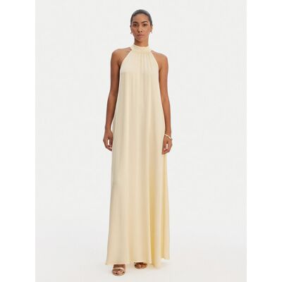 Fracomina Sukienka letnia FR26SD3016W41301 Żółty Relaxed Fit XS Żółty Damskie Fracomina Sukienka letnia FR26SD3016W41301 Żółty Relaxed Fit XS Żółty Damskie