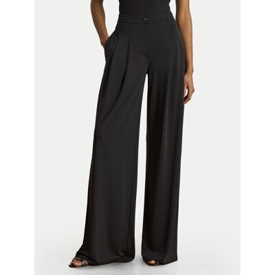 Polo Ralph Lauren LAUREN RALPH LAUREN Spodnie materiałowe Chabrell 200980217001 Czarny Wide Leg 6 Czarny Damskie Polo Ralph Lauren LAUREN RALPH LAUREN Spodnie materiałowe Chabrell 200980217001 Czarny Wide Leg 6 Czarny Damskie