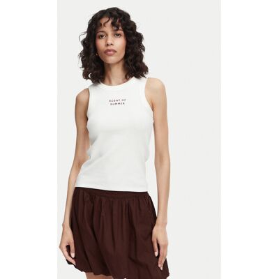 Vero Moda Top Nira 10341982 Biały Slim Fit L Biały Damskie Vero Moda Top Nira 10341982 Biały Slim Fit L Biały Damskie
