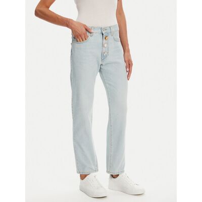 ViCOLO Jeansy DD5213 Błękitny Relaxed Fit XS Niebieski jasny Damskie ViCOLO Jeansy DD5213 Błękitny Relaxed Fit XS Niebieski jasny Damskie