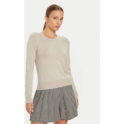 ONLY Sweter Venice 15333989 Beżowy Regular Fit S Beżowy Damskie ONLY Sweter Venice 15333989 Beżowy Regular Fit S Beżowy Damskie