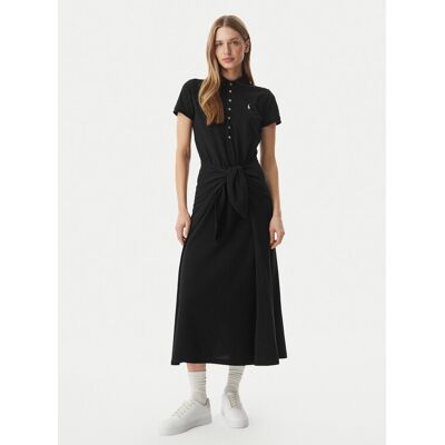 Polo Ralph Lauren Sukienka codzienna 211A12906002 Czarny Regular Fit S Czarny Damskie Polo Ralph Lauren Sukienka codzienna 211A12906002 Czarny Regular Fit S Czarny Damskie