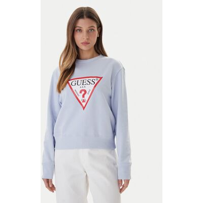 Guess Bluza W2YQ16 KBA11 Błękitny Regular Fit XXL Niebieski jasny Damskie Guess Bluza W2YQ16 KBA11 Błękitny Regular Fit XXL Niebieski jasny Damskie