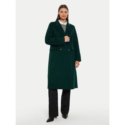 Tommy Hilfiger Płaszcz wełniany WW0WW42621 Zielony Regular Fit 38 Zielony Damskie Tommy Hilfiger Płaszcz wełniany WW0WW42621 Zielony Regular Fit 38 Zielony Damskie