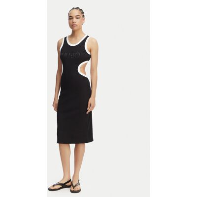 Liu Jo Sukienka letnia VA5043 J4822 Czarny Regular Fit M Czarny Damskie Liu Jo Sukienka letnia VA5043 J4822 Czarny Regular Fit M Czarny Damskie