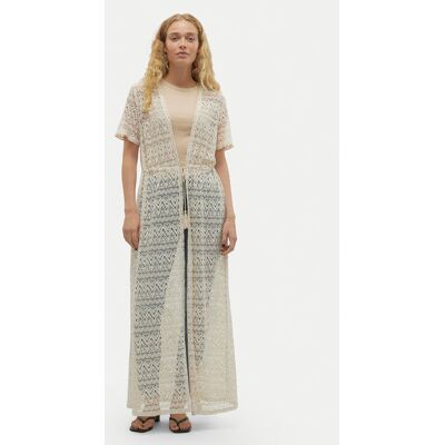 Vero Moda Kardigan Maya 10304466 Beżowy Regular Fit XL Beżowy Damskie Vero Moda Kardigan Maya 10304466 Beżowy Regular Fit XL Beżowy Damskie