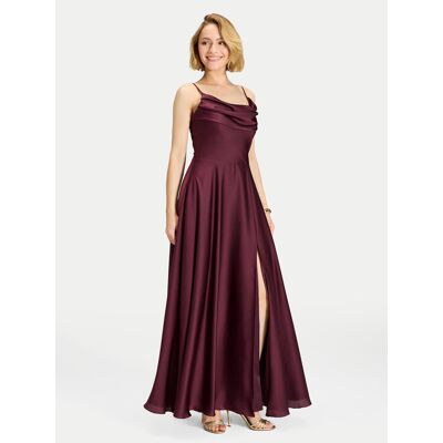 Swing Sukienka wieczorowa 5AI13600 Bordowy Regular Fit 42 Bordowy Damskie Swing Sukienka wieczorowa 5AI13600 Bordowy Regular Fit 42 Bordowy Damskie
