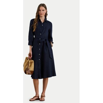 Polo Ralph Lauren LAUREN RALPH LAUREN Sukienka koszulowa 200P13686002 Granatowy Regular Fit 6 Granatowy Damskie Polo Ralph Lauren LAUREN RALPH LAUREN Sukienka koszulowa 200P13686002 Granatowy Regular Fit 6 Granatowy Damskie
