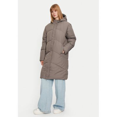 Noisy May Kurtka zimowa Tenna 27030498 Szary Regular Fit XS Szary Damskie Noisy May Kurtka zimowa Tenna 27030498 Szary Regular Fit XS Szary Damskie