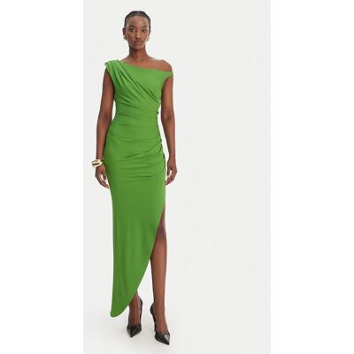Elisabetta Franchi Sukienka koktajlowa AB-906-61E2-V450 Zielony Regular Fit 38 Zielony Damskie Elisabetta Franchi Sukienka koktajlowa AB-906-61E2-V450 Zielony Regular Fit 38 Zielony Damskie