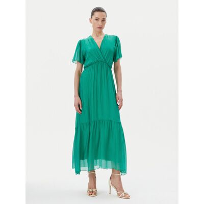 Haveone Sukienka letnia AFF-N006 Zielony Loose Fit XS Zielony Damskie Haveone Sukienka letnia AFF-N006 Zielony Loose Fit XS Zielony Damskie