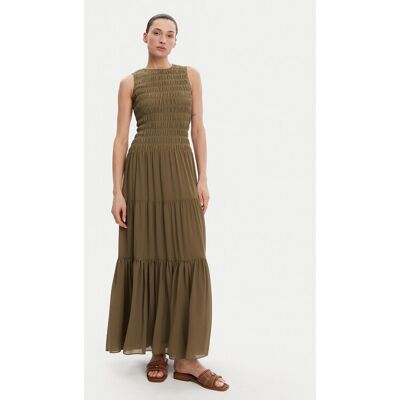 MICHAEL Michael Kors Sukienka letnia MS582VF7R3 Khaki Regular Fit S Khaki Damskie MICHAEL Michael Kors Sukienka letnia MS582VF7R3 Khaki Regular Fit S Khaki Damskie