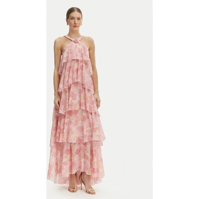 Vero Moda Sukienka wieczorowa Felicia 10295237 Różowy Slim Fit L Różowy Damskie Vero Moda Sukienka wieczorowa Felicia 10295237 Różowy Slim Fit L Różowy Damskie