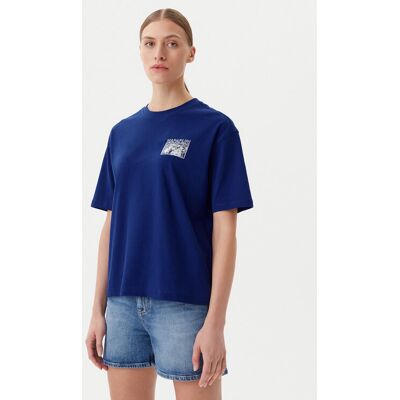 Napapijri T-Shirt S-Nice NP0A4IG4 Niebieski Regular Fit S Niebieski Damskie Napapijri T-Shirt S-Nice NP0A4IG4 Niebieski Regular Fit S Niebieski Damskie
