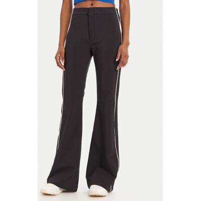 HUGO Spodnie materiałowe Hizumi 50542169 Czarny Regular Fit 46 Czarny Damskie HUGO Spodnie materiałowe Hizumi 50542169 Czarny Regular Fit 46 Czarny Damskie