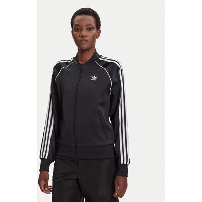 Adidas Bluza SST adicolor Satin JZ6733 Czarny Regular Fit XS Czarny Damskie Adidas Bluza SST adicolor Satin JZ6733 Czarny Regular Fit XS Czarny Damskie