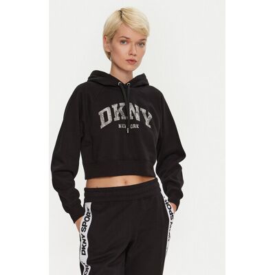 DKNY Sport Bluza DP4T9938 Czarny Regular Fit L Czarny Damskie DKNY Sport Bluza DP4T9938 Czarny Regular Fit L Czarny Damskie