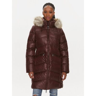 Calvin Klein Kurtka puchowa K20K207071 Brązowy Regular Fit S Brązowy Damskie Calvin Klein Kurtka puchowa K20K207071 Brązowy Regular Fit S Brązowy Damskie