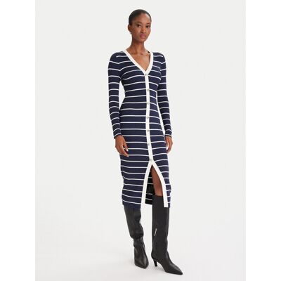 Guess Sukienka dzianinowa W5YK98 Z2YK2 Granatowy Slim Fit XXL Granatowy Damskie Guess Sukienka dzianinowa W5YK98 Z2YK2 Granatowy Slim Fit XXL Granatowy Damskie