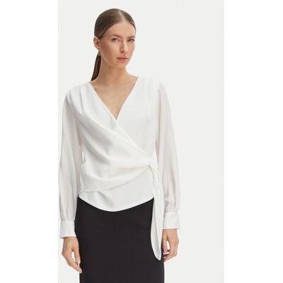Rinascimento Koszula CFC0127578003 Biały Regular Fit XS Biały Damskie Rinascimento Koszula CFC0127578003 Biały Regular Fit XS Biały Damskie