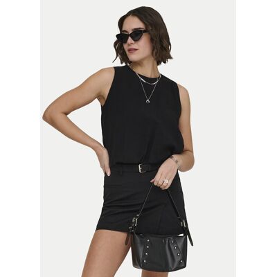 ONLY Top Aris 15364287 Czarny Loose Fit XL Czarny Damskie ONLY Top Aris 15364287 Czarny Loose Fit XL Czarny Damskie