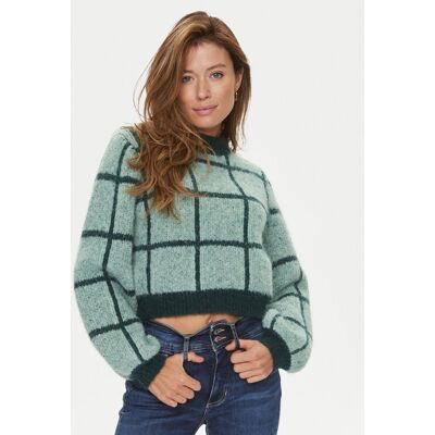Guess Sweter Nadia W3BR78 Z3BP0 Zielony Regular Fit XL Zielony Damskie Guess Sweter Nadia W3BR78 Z3BP0 Zielony Regular Fit XL Zielony Damskie