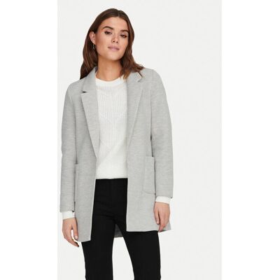 ONLY Marynarka Baker 15218396 Szary Regular Fit S Szary Damskie ONLY Marynarka Baker 15218396 Szary Regular Fit S Szary Damskie