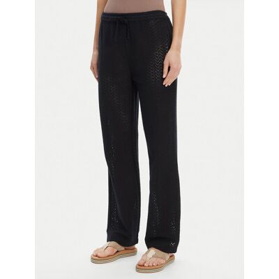 Roxy Spodnie materiałowe ERJX603437 Czarny XS Czarny Damskie Roxy Spodnie materiałowe ERJX603437 Czarny XS Czarny Damskie