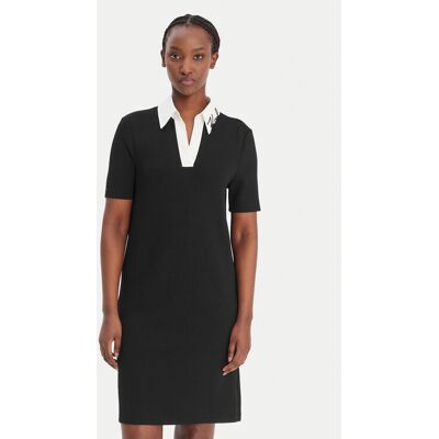 KARL LAGERFELD Sukienka codzienna B1W13029 Czarny Regular Fit M Czarny Damskie KARL LAGERFELD Sukienka codzienna B1W13029 Czarny Regular Fit M Czarny Damskie