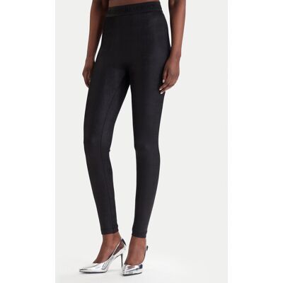 Versace Jeans Couture Legginsy 80HAC101 J0064 Czarny Slim Fit 40 Czarny Damskie Versace Jeans Couture Legginsy 80HAC101 J0064 Czarny Slim Fit 40 Czarny Damskie