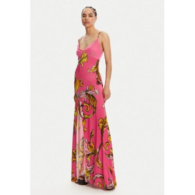 Versace Jeans Couture Sukienka letnia 78HAO900 Różowy Regular Fit 38 Różowy Damskie Versace Jeans Couture Sukienka letnia 78HAO900 Różowy Regular Fit 38 Różowy Damskie