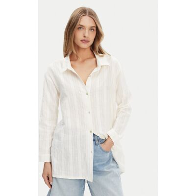 Roxy Koszula ERJX603447 Écru Relaxed Fit L Kremowy Damskie Roxy Koszula ERJX603447 Écru Relaxed Fit L Kremowy Damskie